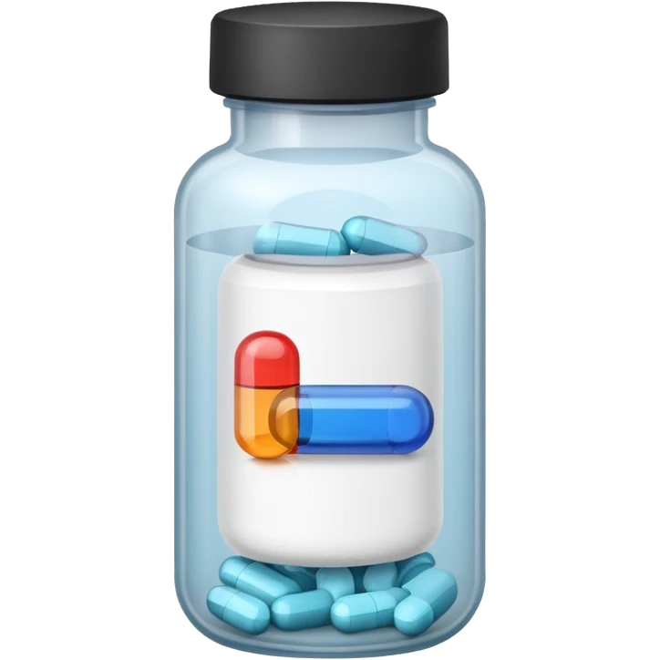 Pill bottle emoji