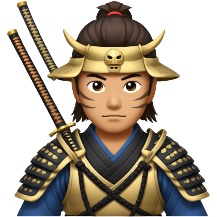 cool samurai emoji
