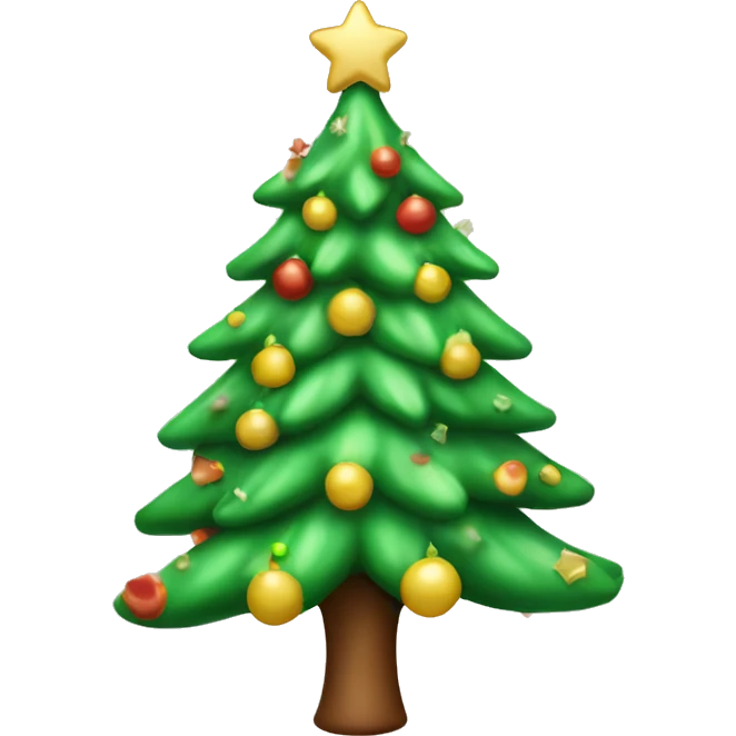 vanilla christmas tree emoji
