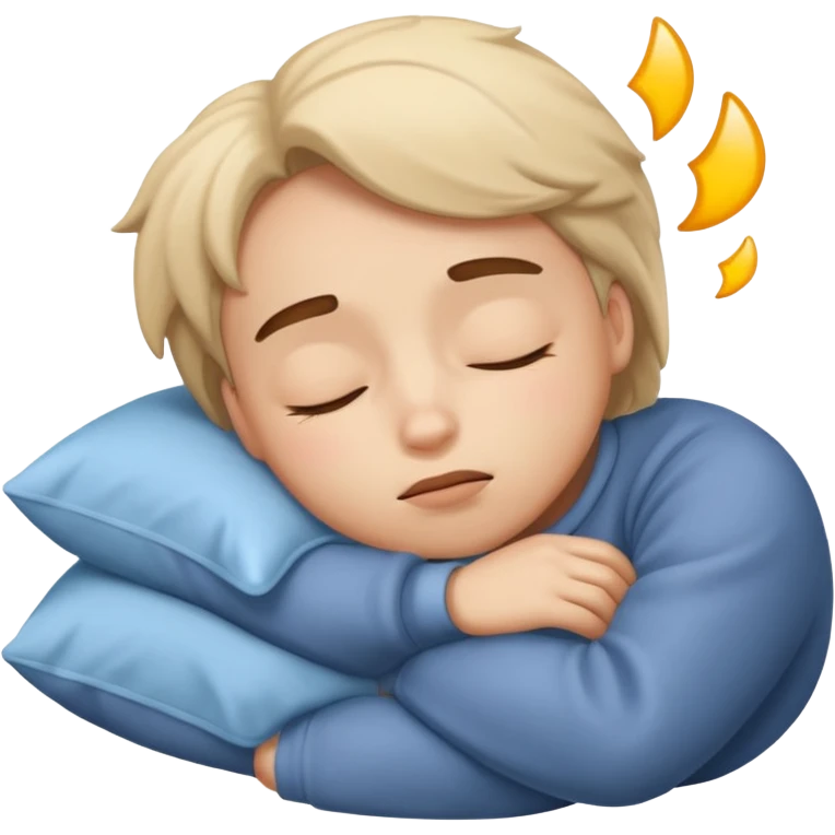 Cute sleepy  emoji