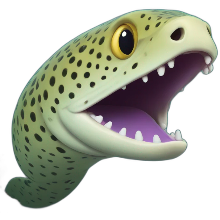 Moray eel emoji