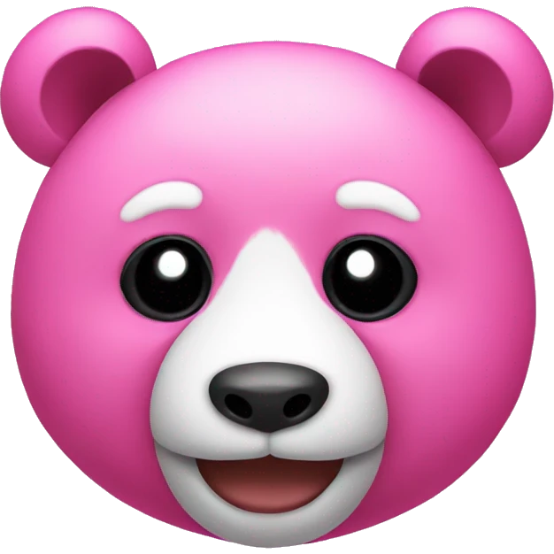 pink panda emoji
