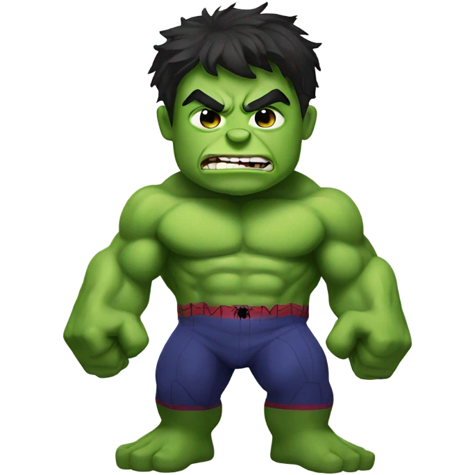 Spider-man Hulk emoji