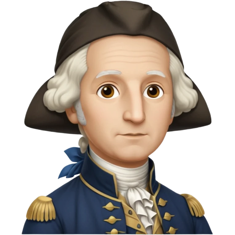 george washington front view emoji