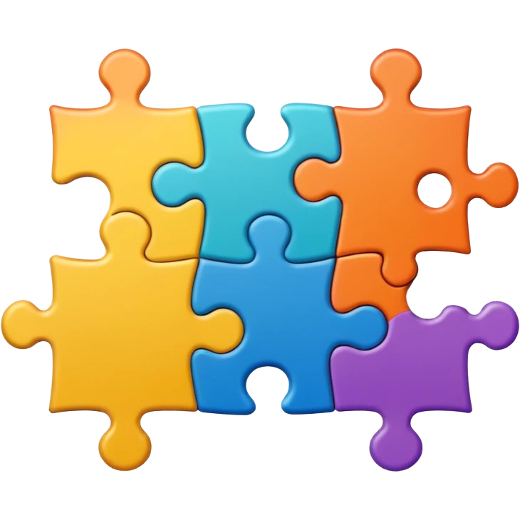 Puzzle Pieces Joined emoji