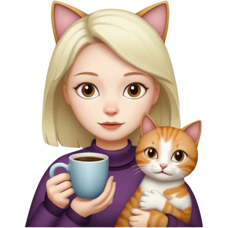 Coffeeand cats emoji