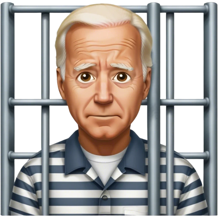 joe biden in jail emoji
