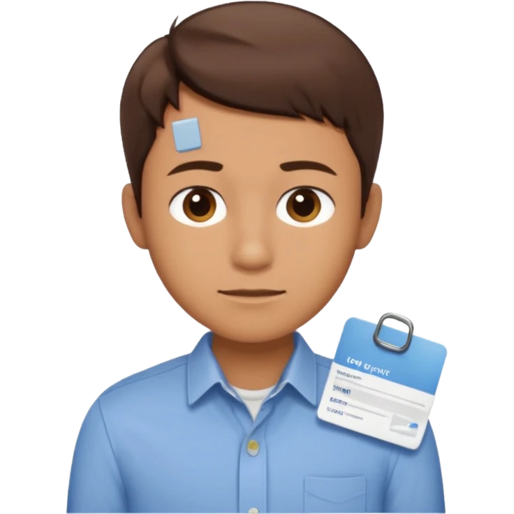 i need an image of a man named clyde who provides basic credit reports emoji