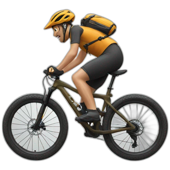 mountain biker emoji