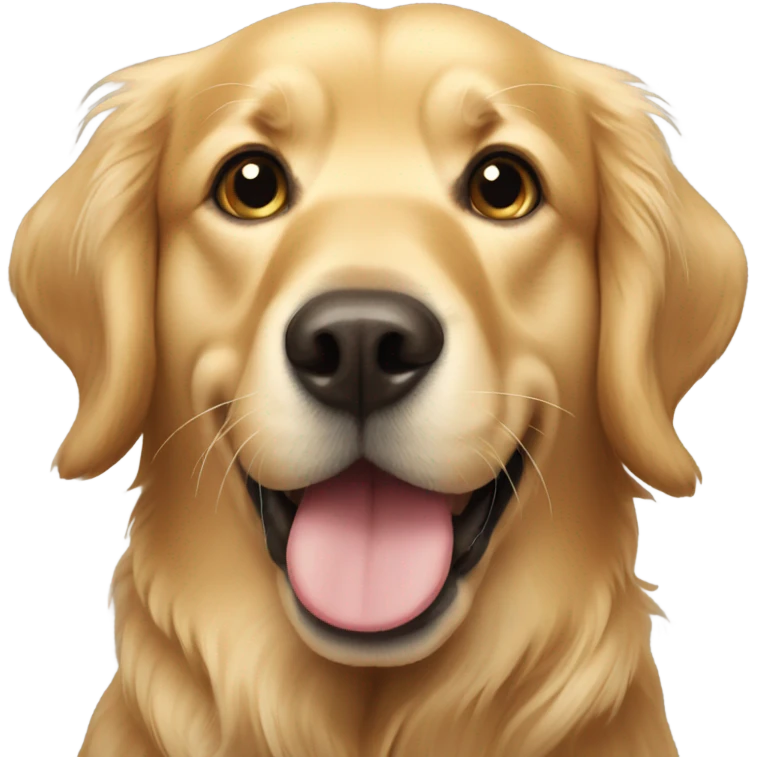 golden retriever emoji