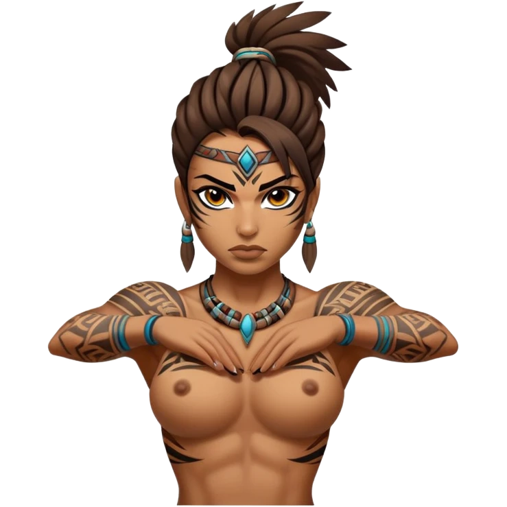Hawk tuah emoji