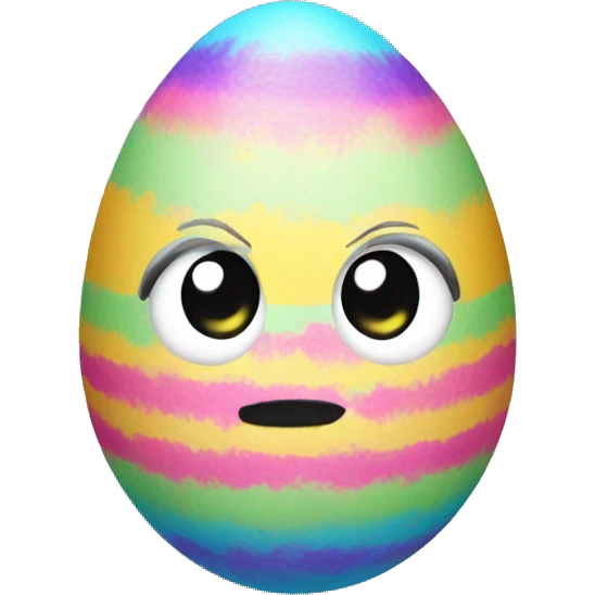 dyed easter egg emoji