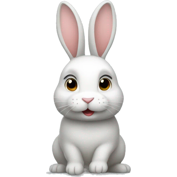 Un lapin emoji