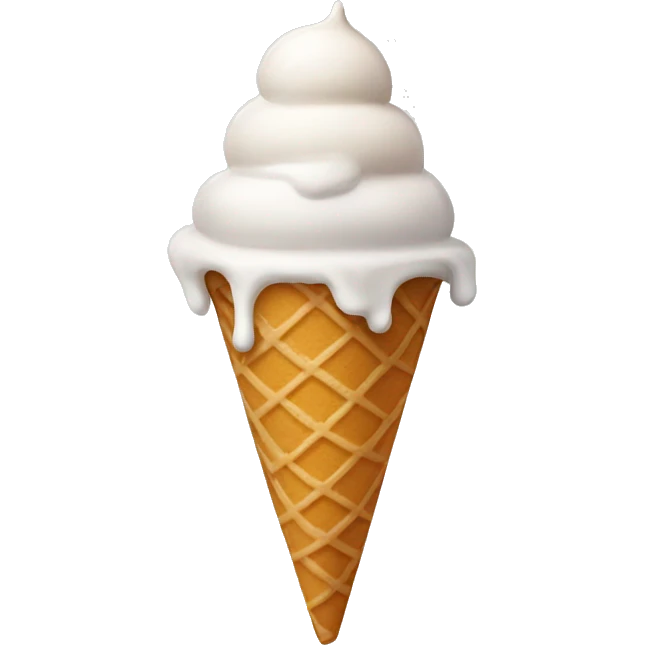 Ice cream  emoji