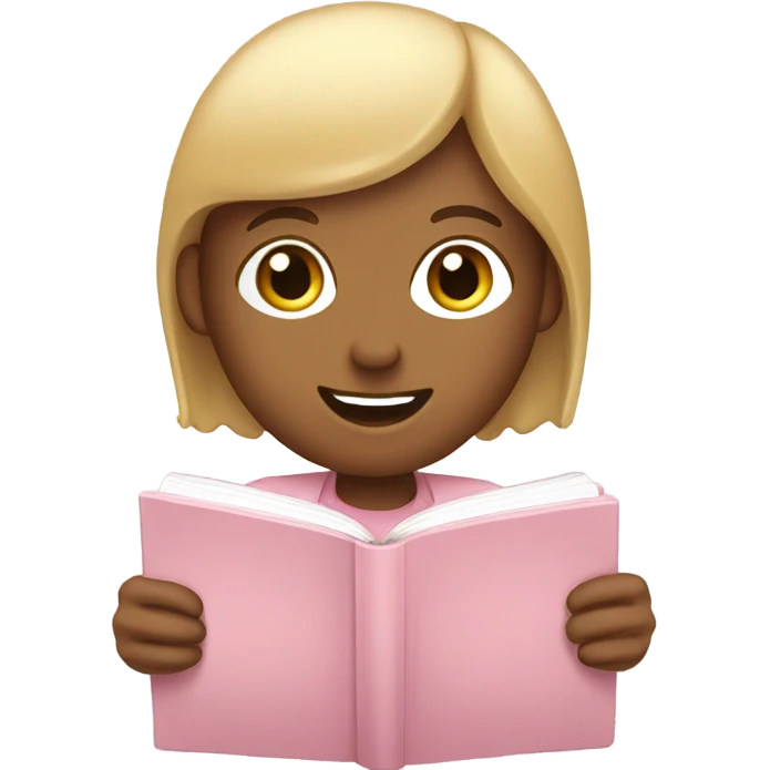 Light pink note book  emoji