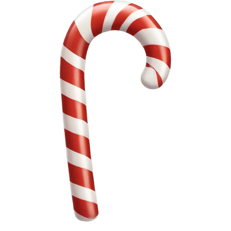 candy cane emoji