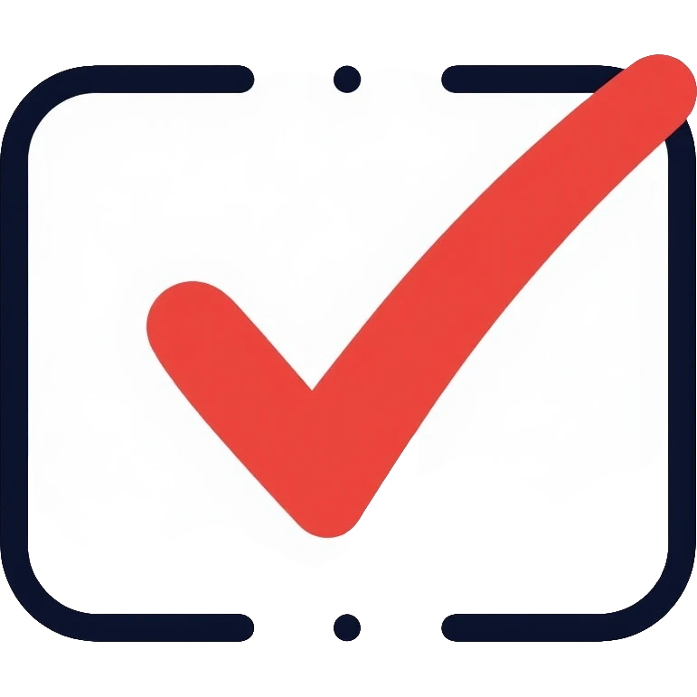 checkbox with check mark emoji
