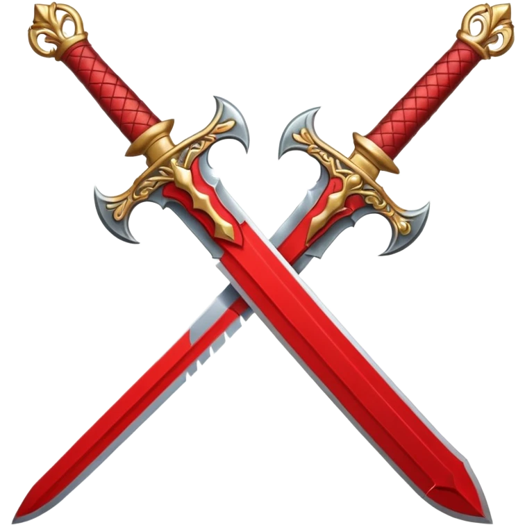 red sword emoji