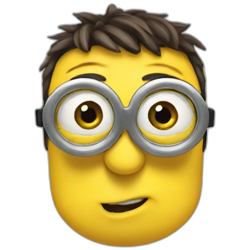 Minion realistic emoji