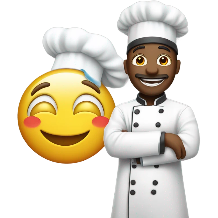 Chef and an emoji emoji