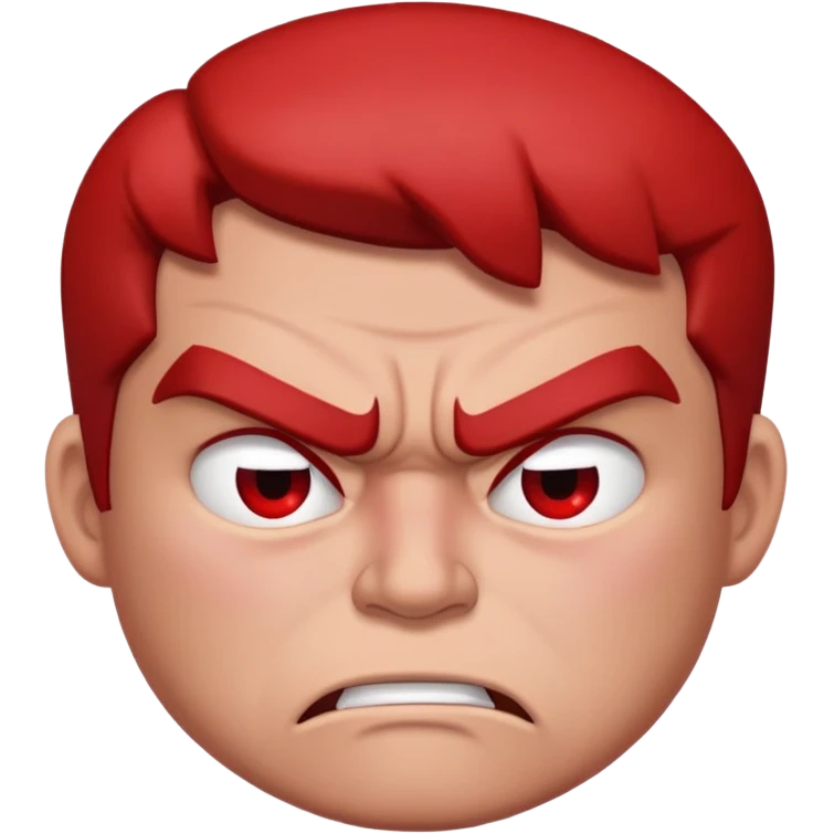 Person mad face emoji