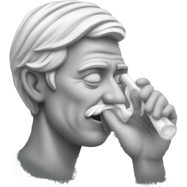 man smelling  emoji