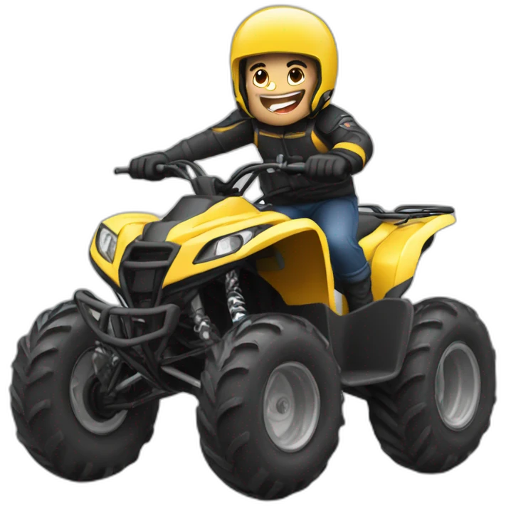 atv wheelie emoji