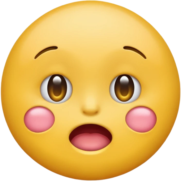 yellow round emoji with such shame emoji