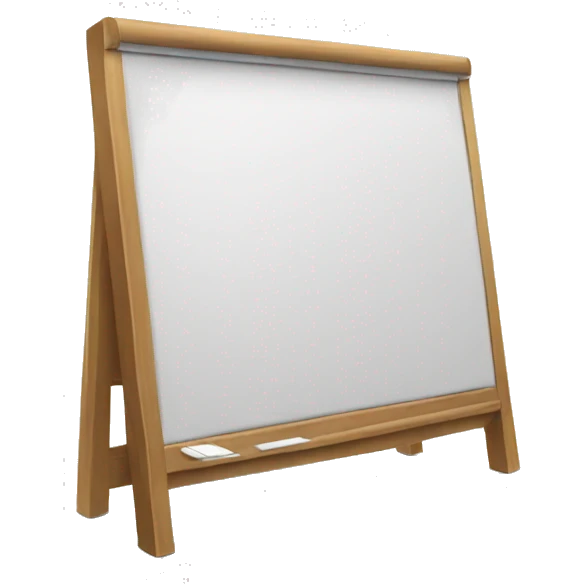 whiteboard emoji