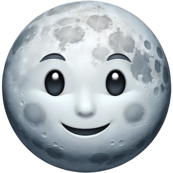 thr moon emoji