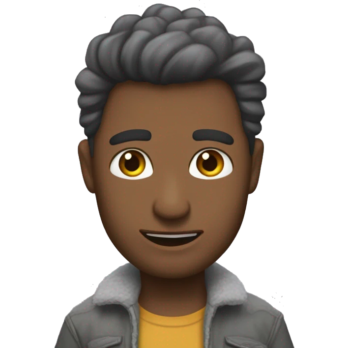 Клоун из макдональсдса и игрушкой в руках  emoji