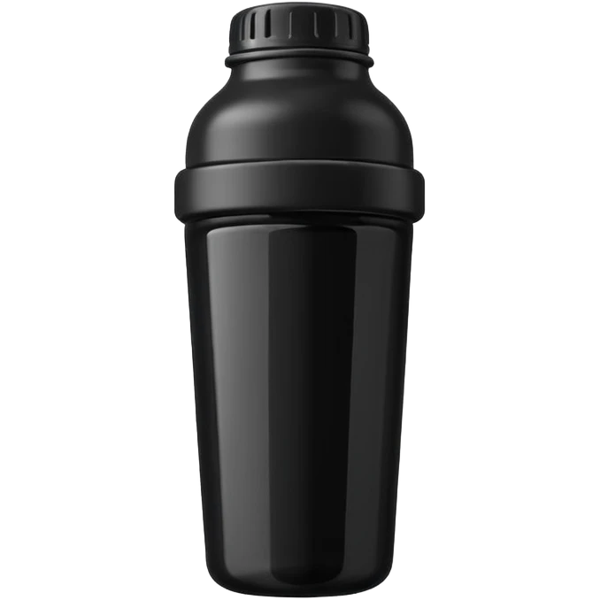 I want a blacke shaker of juice for gym emoji