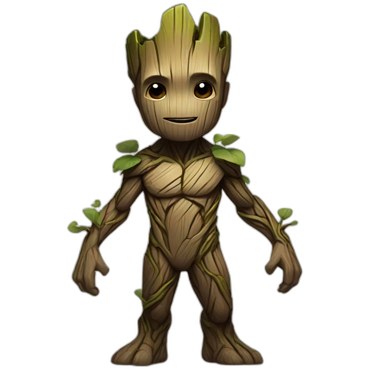 fullbody groot emoji