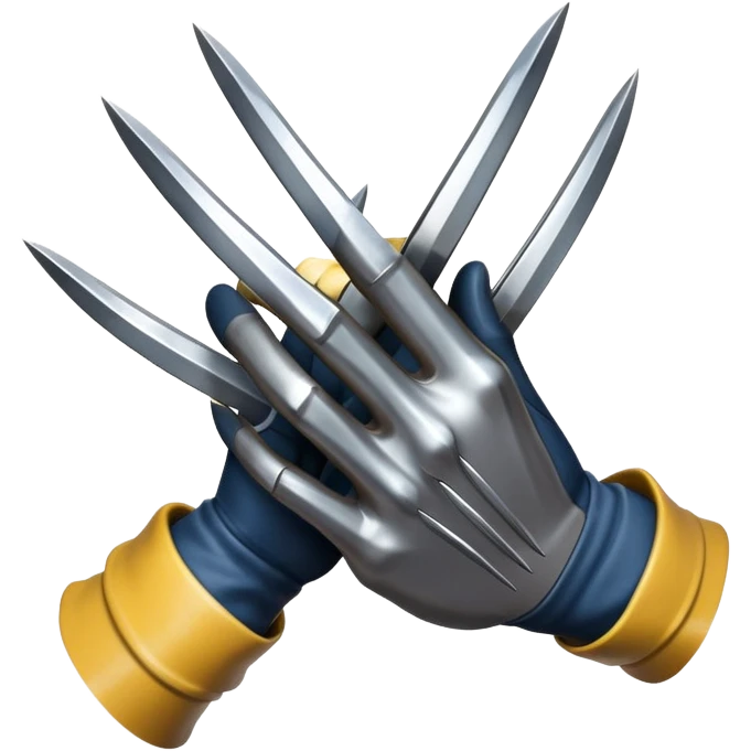 wolverine claw hands emoji