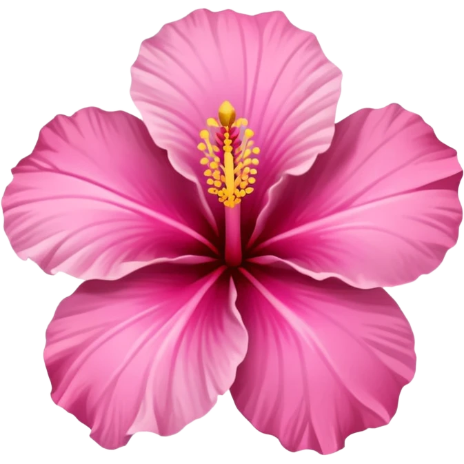 Aesthetic hibiscus emoji