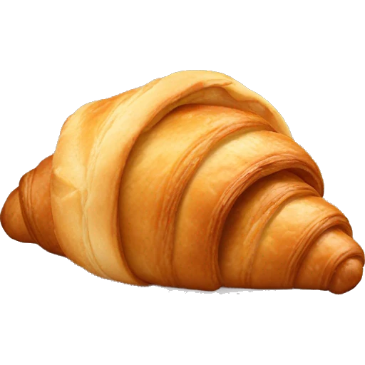 croissant eating croissant emoji