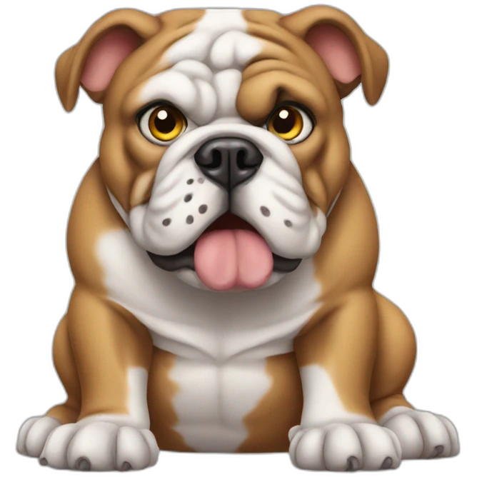 Bulldog emoji