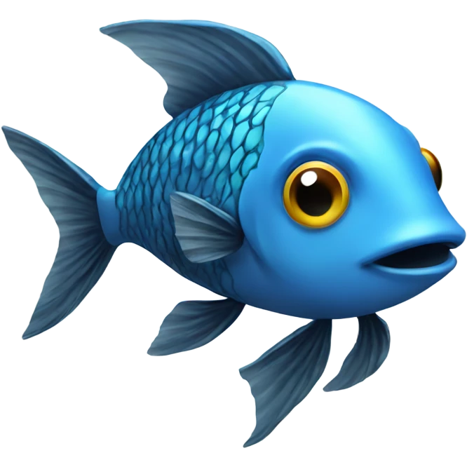 Cool fish logo emoji