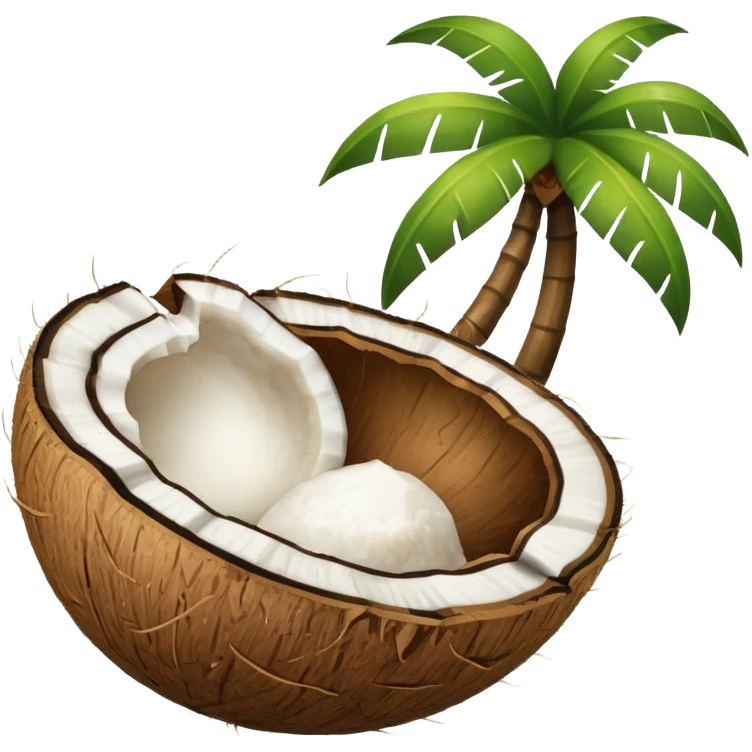 Coconut aesthetic  emoji