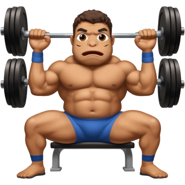bufo benching 200 kgs emoji
