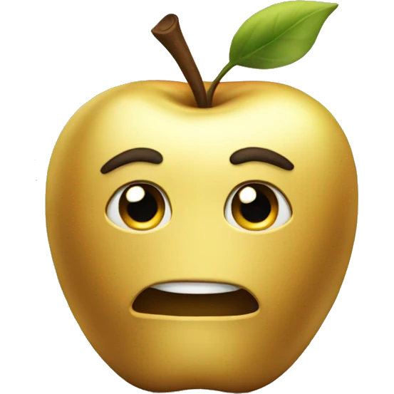 golden apple emoji