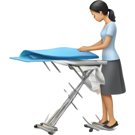 ironing emoji