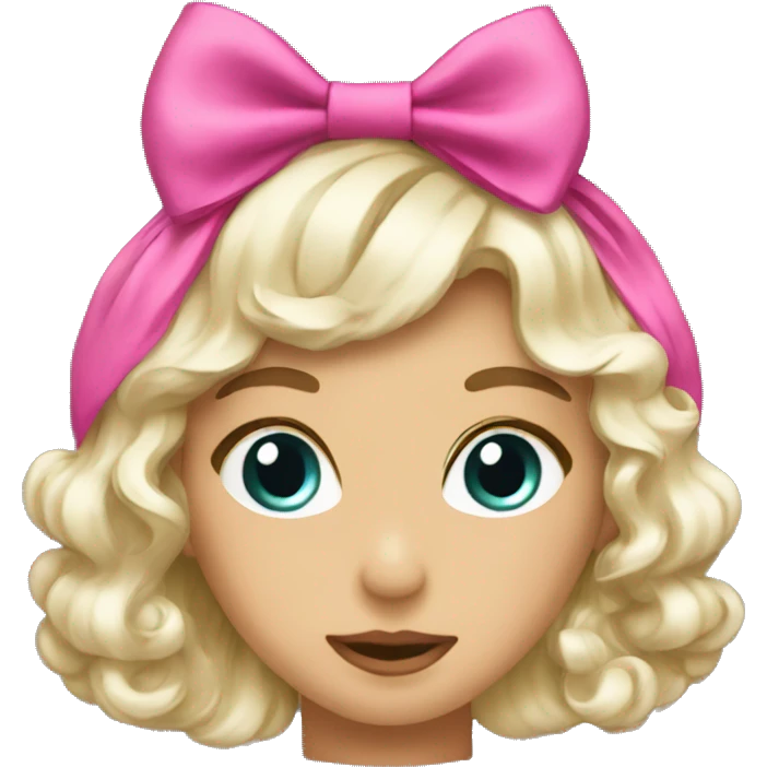 coquette bow emoji