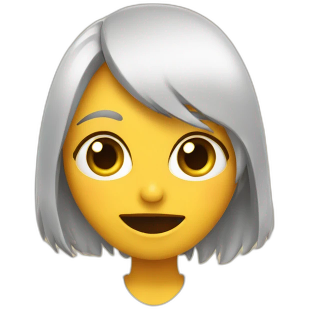 Chica con la lengua afuera y ojos mirando arriba emoji