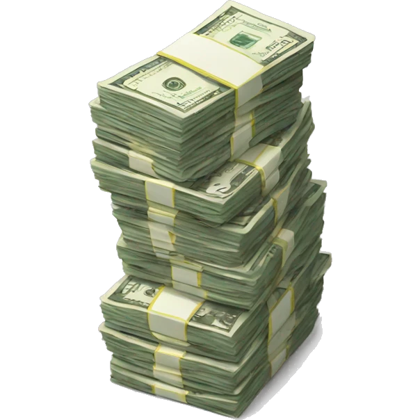 money stack emoji