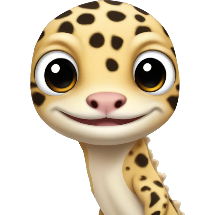 Leopard gecko emoji