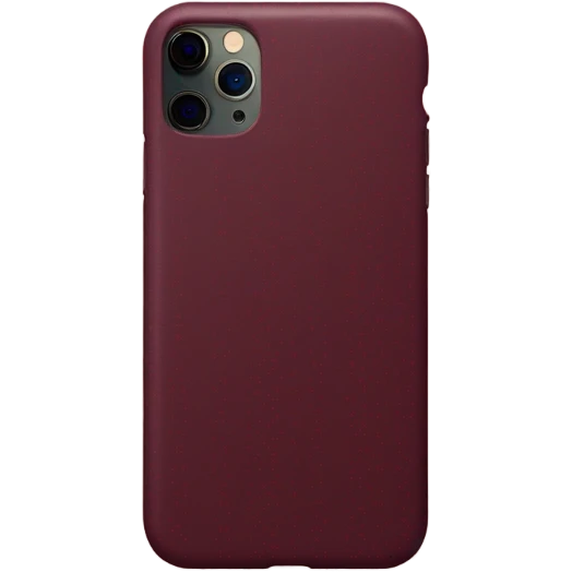 iPhone 16 pro max with maroon case emoji