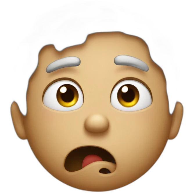 Stank face emoji
