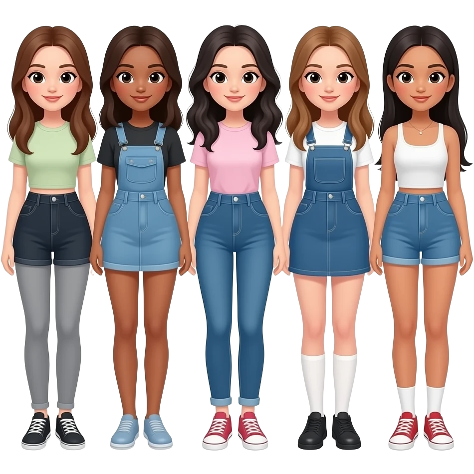 Katseye girl group Lara emoji
