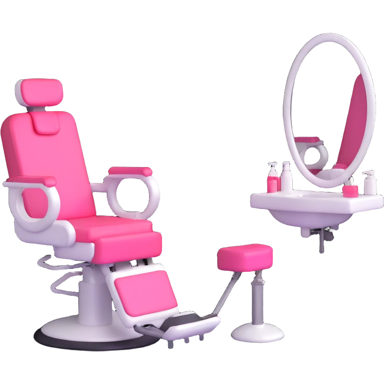 team of hairstylists in beauty salon emoji